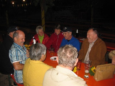 Sängerhock 2010 – Bewirtung und Vorbereitung
