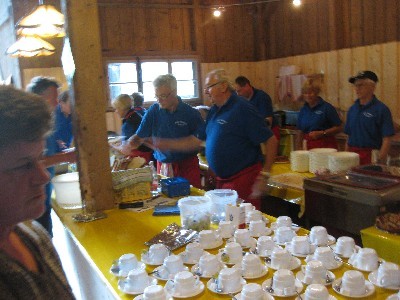 Sängerhock 2011 – Gesellige Runde beim Sängerhock
