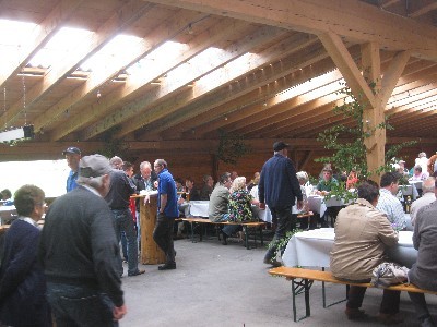 Sängerhock 2014 – Ankunft und Begrüßung beim Sängerhock