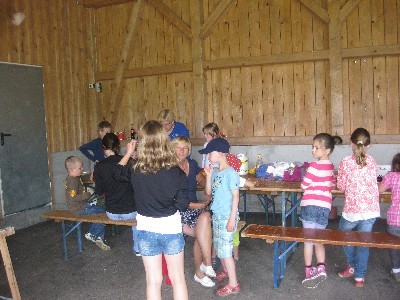 Sängerhock 2014 – Gemeinsames Essen in guter Gesellschaft