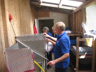 Sängerhock 2014 – Helfer sorgen für das leibliche Wohl