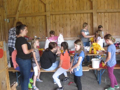 Sängerhock 2014 – Gesellige Runde beim Sängerhock