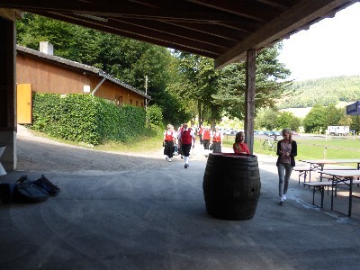 Sängerhock 2015 – Gesellige Runde beim Sängerhock