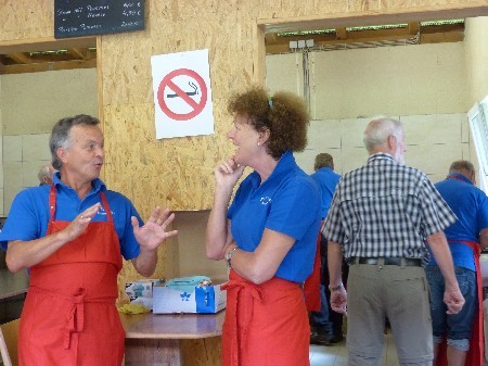 Sängerhock 2017 – Gesellige Runde beim Sängerhock