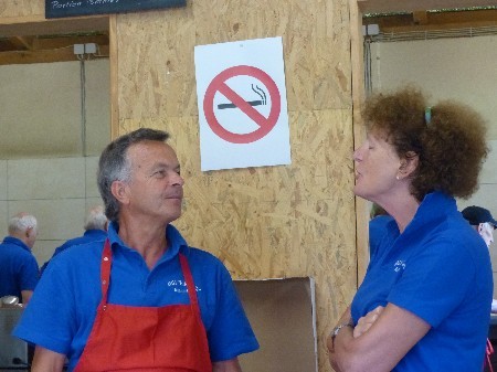 Sängerhock 2017 – Gemeinsames Essen in guter Gesellschaft