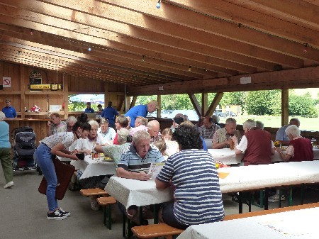 Sängerhock 2017 – Gemeinsames Essen in guter Gesellschaft